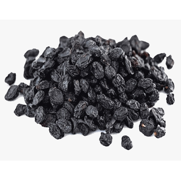 Raisins black with seed