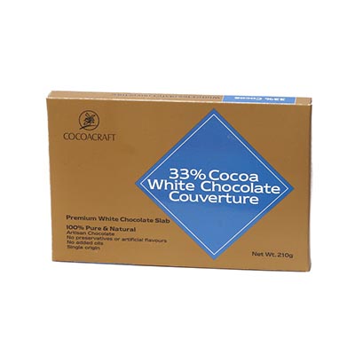 33% cocoa White  couverture