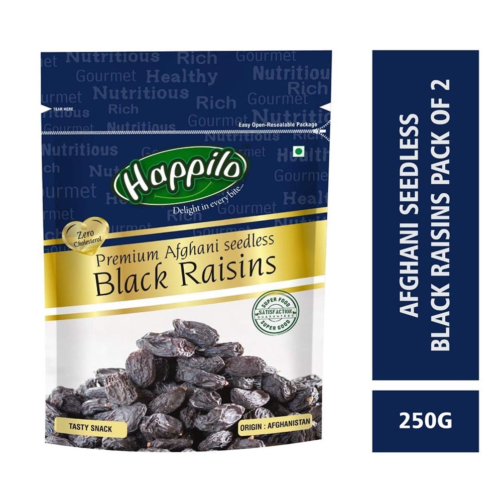 Afghani seedless Black Raisins