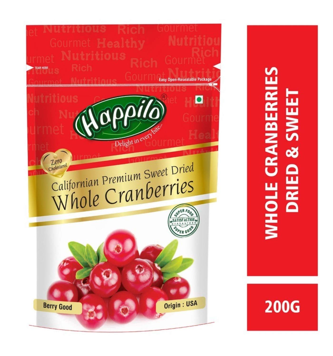  Californian Whole Cranberries Dried & Sweet