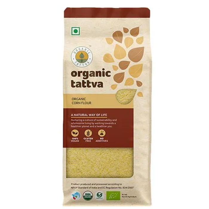 Organic corn flour